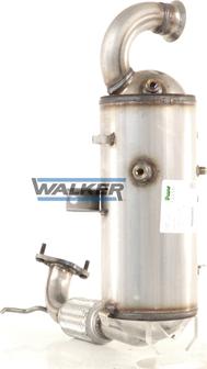 Walker 93156 - Сажевый / частичный фильтр, система выхлопа ОГ autospares.lv