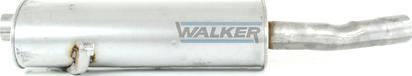 Walker 09253 - Средний глушитель выхлопных газов autospares.lv
