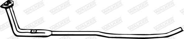 Walker 06654 - Труба выхлопного газа autospares.lv