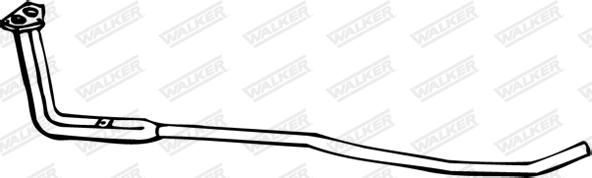 Walker 06653 - Труба выхлопного газа autospares.lv
