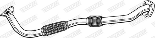 Walker 02965 - Труба выхлопного газа autospares.lv