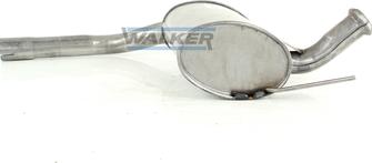 Walker 19587 - Средний глушитель выхлопных газов autospares.lv