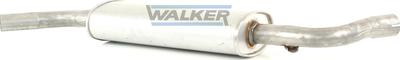 Walker 19694 - Средний глушитель выхлопных газов autospares.lv