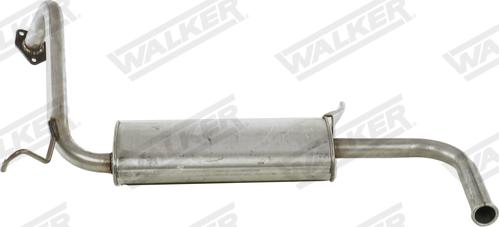 Walker 14138 - Глушитель выхлопных газов, конечный autospares.lv