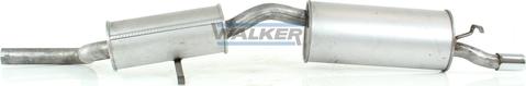 Walker 16919 - Глушитель выхлопных газов, конечный autospares.lv