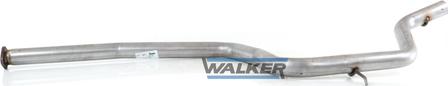 Walker 10710 - Труба выхлопного газа autospares.lv