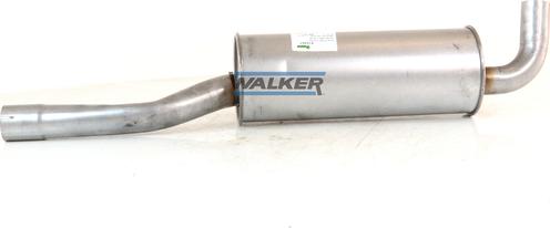 Walker 13367 - Средний глушитель выхлопных газов autospares.lv