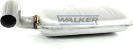 Walker 17046 - Средний глушитель выхлопных газов autospares.lv