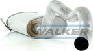 Walker 17255 - Средний глушитель выхлопных газов autospares.lv