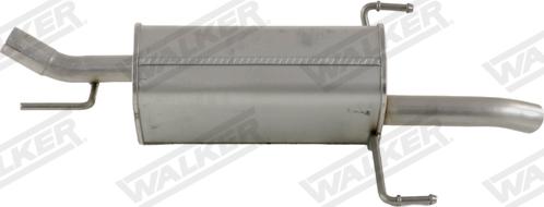 Walker 24653 - Глушитель выхлопных газов, конечный autospares.lv