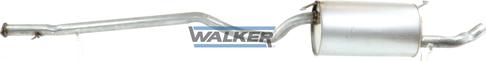 Walker 24074 - Средний глушитель выхлопных газов autospares.lv