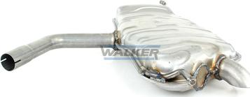 Walker 25090 - Глушитель выхлопных газов, конечный autospares.lv