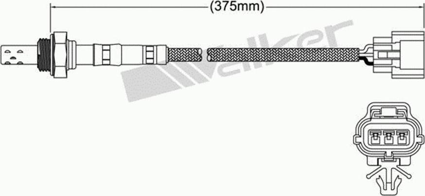 Walker 250-23085 - Болт autospares.lv