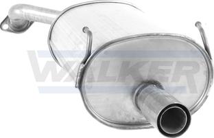 Walker 25101 - Глушитель выхлопных газов, конечный autospares.lv