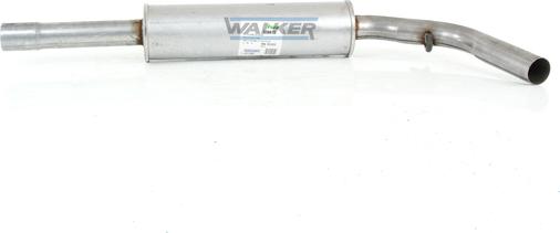 Walker 25255 - Средний глушитель выхлопных газов autospares.lv