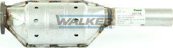 Walker 20116 - Катализатор autospares.lv