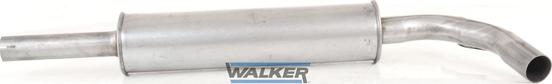 Walker 21979 - Средний глушитель выхлопных газов autospares.lv