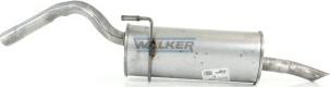 Walker 21587 - Глушитель выхлопных газов, конечный autospares.lv