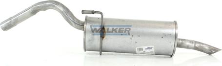 Walker 21587 - Глушитель выхлопных газов, конечный autospares.lv