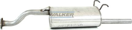 Walker 21290 - Глушитель выхлопных газов, конечный autospares.lv