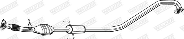 Walker 28596 - Катализатор autospares.lv