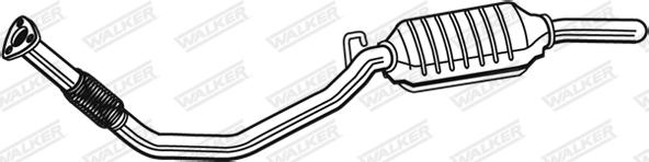 Walker 28606 - Катализатор autospares.lv