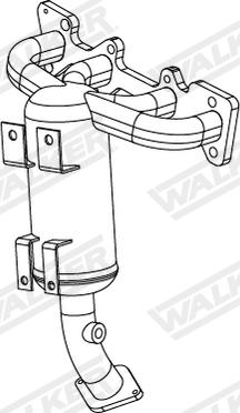 Walker 28888 - Катализатор autospares.lv