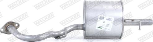 Walker 23499 - Глушитель выхлопных газов, конечный autospares.lv
