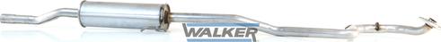 Walker 23659 - Средний глушитель выхлопных газов autospares.lv
