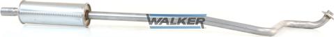 Walker 23020 - Средний глушитель выхлопных газов autospares.lv