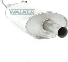 Walker 23816 - Средний глушитель выхлопных газов autospares.lv