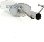 Walker 23816 - Средний глушитель выхлопных газов autospares.lv