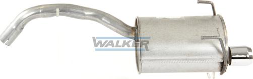 Walker 23838 - Глушитель выхлопных газов, конечный autospares.lv