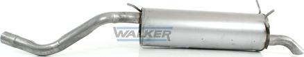Walker 22509 - Глушитель выхлопных газов, конечный autospares.lv