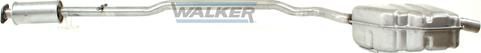 Walker 22685 - Глушитель выхлопных газов, конечный autospares.lv