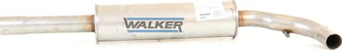 Walker 22061 - Средний глушитель выхлопных газов autospares.lv
