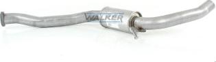 Walker 22822 - Средний глушитель выхлопных газов autospares.lv