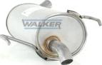 Walker 22372 - Глушитель выхлопных газов, конечный autospares.lv