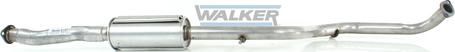 Walker 22243 - Средний глушитель выхлопных газов autospares.lv