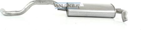 Walker 70583 - Глушитель выхлопных газов, конечный autospares.lv