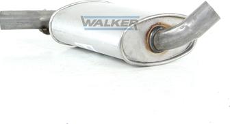 Walker 70604 - Средний глушитель выхлопных газов autospares.lv
