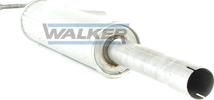 Walker 71333 - Средний глушитель выхлопных газов autospares.lv