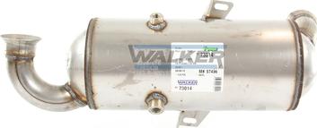 Walker 73014 - Сажевый / частичный фильтр, система выхлопа ОГ autospares.lv