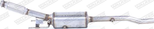 Walker 73157 - Сажевый / частичный фильтр, система выхлопа ОГ autospares.lv