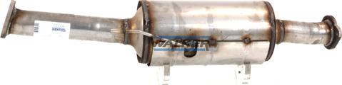Walker 73211 - Сажевый / частичный фильтр, система выхлопа ОГ autospares.lv