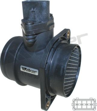 Walker Products 245-1079 - Датчик потока, массы воздуха autospares.lv