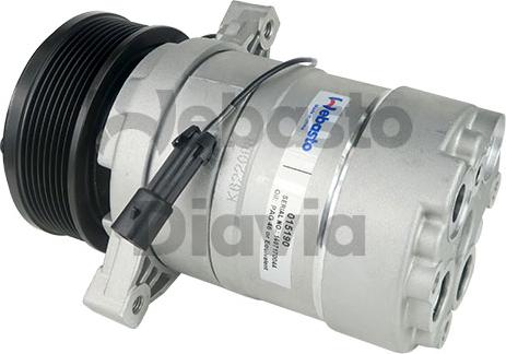 Webasto 62014374AA - Компрессор кондиционера autospares.lv