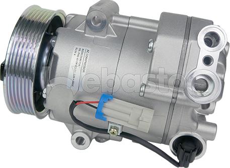 Webasto 82D0155967CA - Компрессор кондиционера autospares.lv