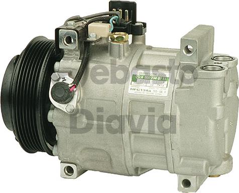 Webasto 82D0155066A - Компрессор кондиционера autospares.lv