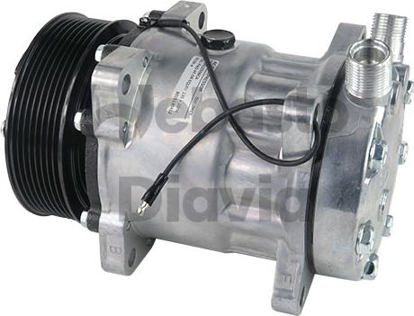 Webasto 82D015506CDA - Компрессор кондиционера autospares.lv